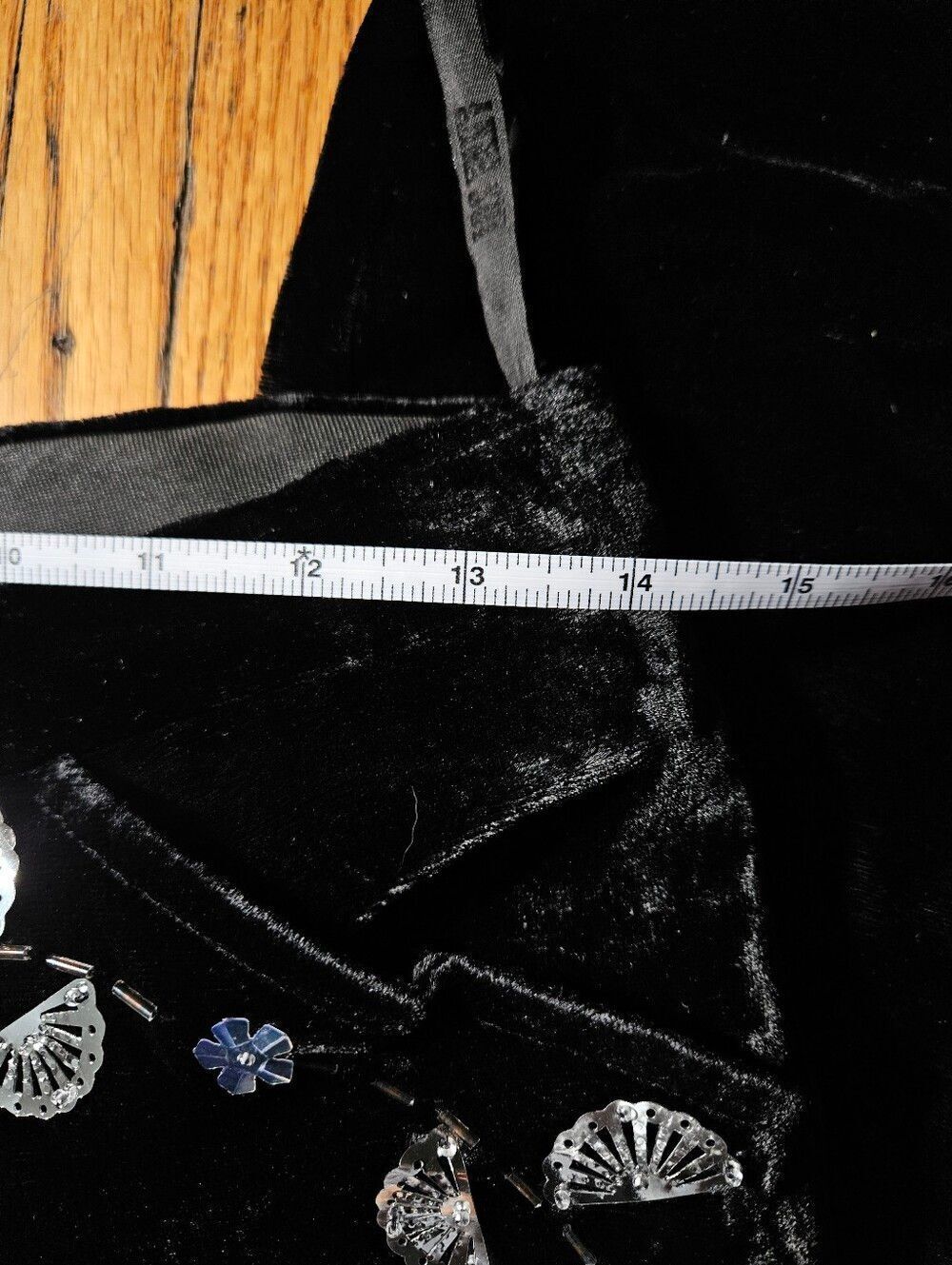 Anna Sui Vintage 2002 Runway Velvet Embroidered Pants - Picture 10 of 12
